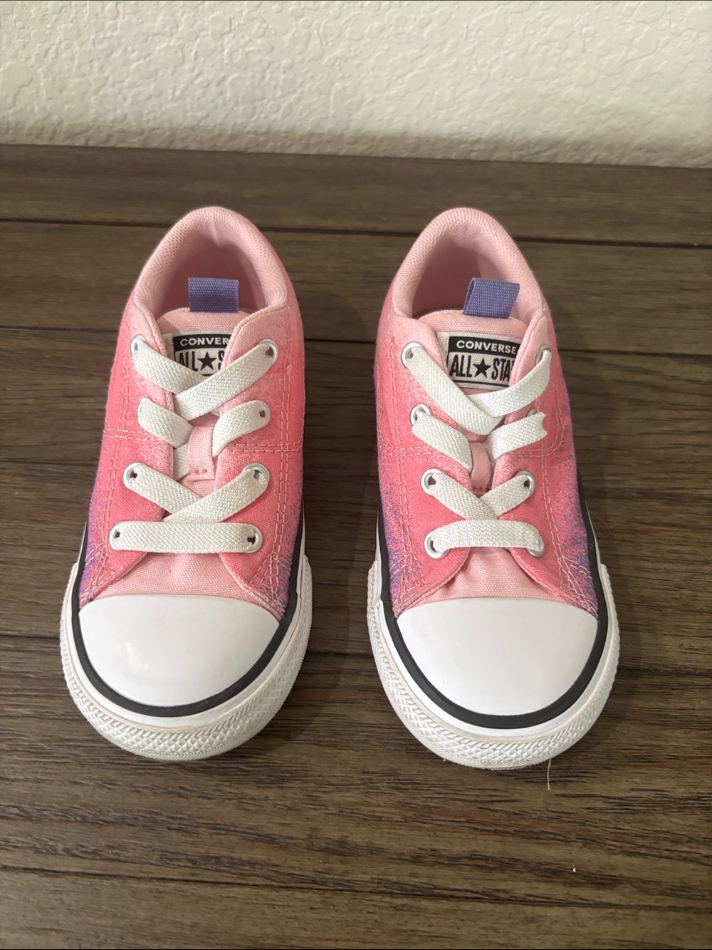 Converse Kids Pink to Purple Ombre Chuck Taylor Sneakers